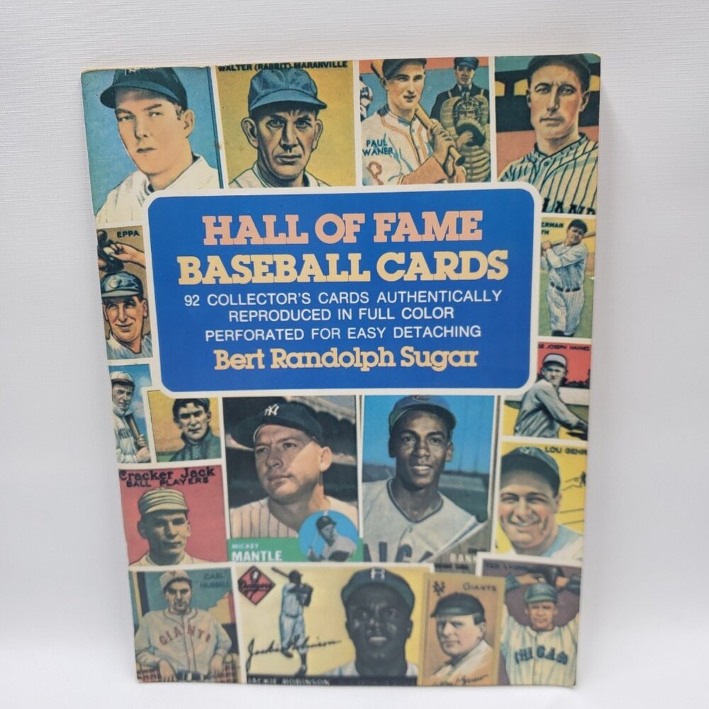 Hall of Fame Baseball Cards 92 Reproduction Collector Cards Bert Randolph Sugar